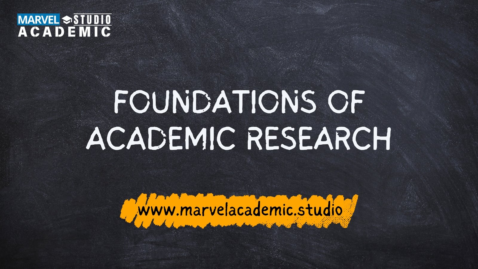 1. Foundations of Academic Research